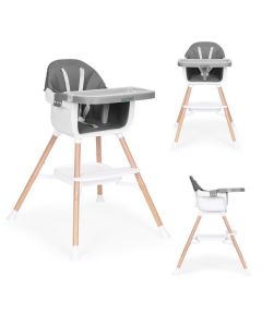 ECO TOYS Hranilica za bebe 2u1, siva - HC508 GREY