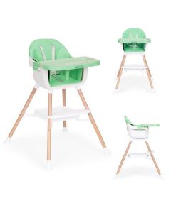 ECO TOYS Hranilica za bebe 2u1, zelena - HC508 GREEN