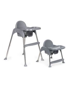 ECO TOYS Hranilica za bebe 2u1, siva - HC-135 GRAY