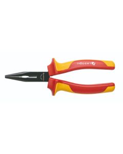HOGERT Klešta izolirana VDE 1000 v 160 mm izdužena okrugla - HT1P913