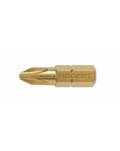 HOGERT Bit PH2 25 mm hrapav prihvat presvučen titanom tanak blister 5 kom - HT1S382