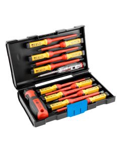 HOGERT Set izolovanih odvijača 1000 v VDE 13 delova - HT1S997