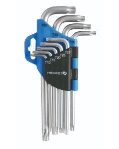 HOGERT Set Torx ključeva 9 kom čelik - HT1W814