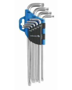 HOGERT Set Torx ključeva 9 kom produženi - HT1W818