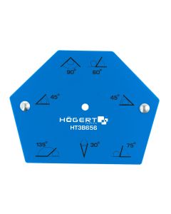 HOGERT Magnetni ugaonik za varenje heksagon - HT3B656