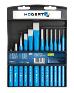 HOGERT Set dleta i izbijača 12 kom - HT3B712