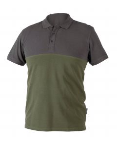 HOGERT Majica polo Urft zeleno/siva - majica-polo-zeleno-s