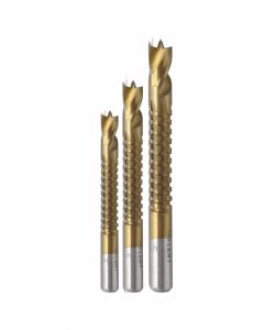 HOGERT Set nareznih burgija: 5,6,8 mm HSS - HT6D336