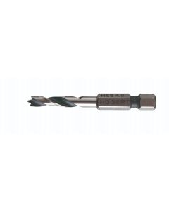 HOGERT Burgija s šestougaonim prihvatom 1/4-inch HSS fi 4 mm l=60 mm - HT6D344