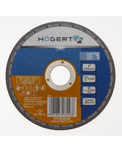 HOGERT Rezni disk za inox 125 mm 1.0 mm - HT6D606
