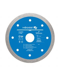 HOGERT Rezni dijamantski disk 125 mm za rezanje keramike - HT6D722