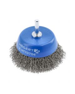 HOGERT Četka lončasta za brusilicu 75 mm čelik 0.3 mm - HT7D704