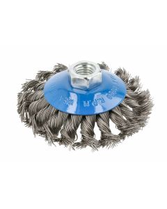 HOGERT Četka okrugla za brusilicu M14 100 mm mesing 0.03 mm - HT7D724