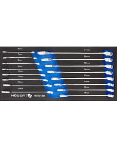 HOGERT Organizator EVA set ključeva viljuškasto-okastih 16 kom