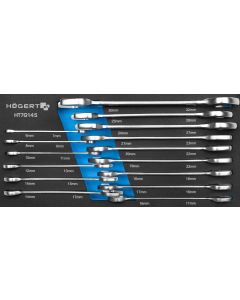 HOGERT Organizator EVA set viljuškastih ključeva 15 kom - HT7G145