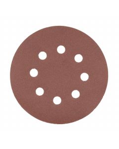 HOGERT Brusni disk čičak fi 125 mm h 8 P150 5 kom - HT8D125