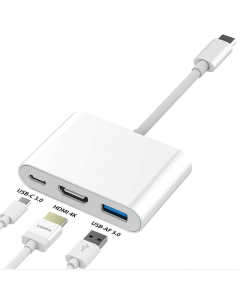 Hub adapter Type-C na Type-C+ USB+ HDMI - 043649