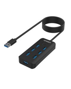 Hub USB 3.2 sa 7 portova Gen 1 5G + Lock screen dugme 50cm (OTN-8120) Onten