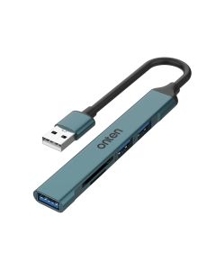Hub USB 2.0 sa 3 porta + čitač SD kartica  (OTN-5705D) Onten