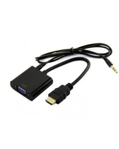 Adapter E-Green HDMI (M)-VGA D-sub (F)+audio (M/M)