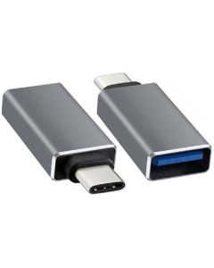 Adapter E-Green USB 3.1 tip C (M)-USB 3.0 (F) crni