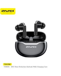 Slušalice AWEI T50 ENC Bluetooth bubice crne