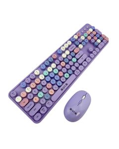 Tastatura i mis Aula AC306 Purple combo, bezicna 2.4G