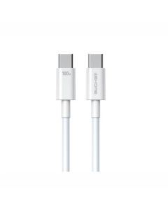 WEKOME Kabl WDC-182 Kabl 3.1 USB Tip C M/M 1m 100W/480Mbps, bela