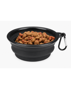 PET TREATMENT Sklopiva činija za pse crna 350 ml