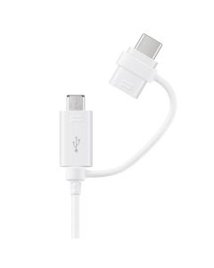 SAMSUNG Kabl Micro Usb sa Tip C adapterom, bela - EP-DG930-DWE