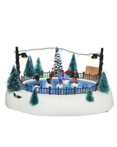 ENA Novogodišnje svetlece klizalište 21x27x14cm 12LED