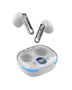 WHITE SHARK Bluetooth slušalice GEB-TWS37 Hyperbeat, bela - 202672