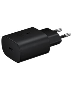 SAMSUNG Super brzi kućni punjač 25W Tip C džek, crna - EP-T2510-NBE