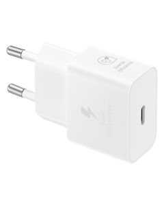 SAMSUNG Super brzi kućni punjač 25W Tip C džek, bela - EP-T2510-NWE