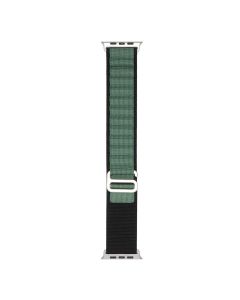 Narukvica Moye Smart Watch Alpine Loop Strap 44/45/49mm Black With Green - 217251