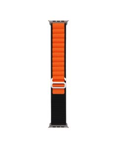 Narukvica Moye Smart Watch Alpine Loop Strap 44/45/49mm Black With Orange - 217258