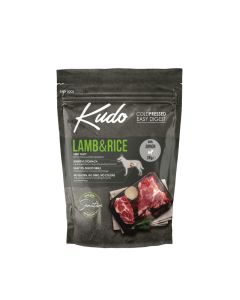 KUDO Hrana za pse Jagnjetina i pirinač Mini junior 3kg - 8606111116016