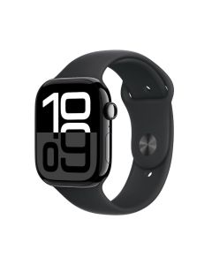 APPLE Pametni sat S10 GPS 42mm Jet Black Alu Case/Black Sport Band, M/L - 1780093