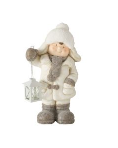 ENA Novogodišnja keramička figura dete 26x15x42cm