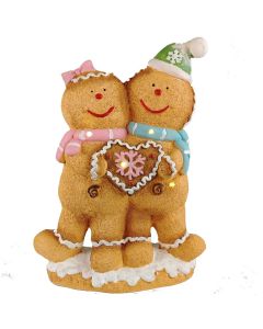 ENA Novogodišnja svetleća dekoracija đumbirko 31,5x146x42,7cm