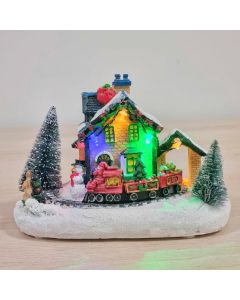 ENA Novogodišnja svetleća dekoracija 17x10x11,5cm