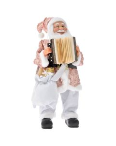 ENA Novogodišnja figura muzički Deda Mraz 60cm