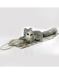 ENA Novogodišnja figura Veverica na kori drveta 60cm