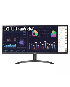 LG Monitor 34WQ500-B 34'' UltraWide IPS FHD 100Hz 1ms FreeSync, HDMI, DP Tilt - 082459
