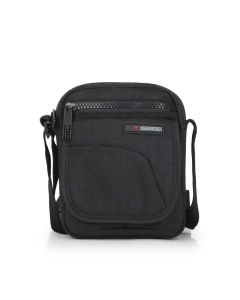 GABOL Torbica na rame muška 13x17x6 cm Crony Eco crna - 16TRMG543901B