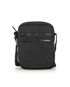 GABOL Torbica na rame muška 14x19x6 cm Crony Eco crna - 16TRMG543902B