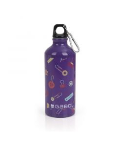 Aluminijumska boca za vodu sa zakačkom 7 x 21 cm 600ml Diary - 16ADG232848