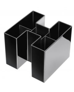 HAN Stoni set BRAVO H standard, 5 odeljaka, uklopivi crna - 05SS17455B