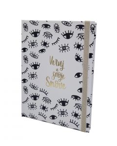 Poklon Notes B6 okca crna - 06RKK22A4