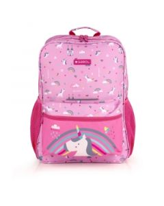 GABOL Ranac školski ergonomski 32x44x15 cm 23,5l-0,55 kg Rainbow roze - 16RNG233953I